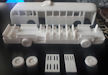 Download the .stl file and 3D Print your own Trolley Bus 1951 HO scale model for your model train set.